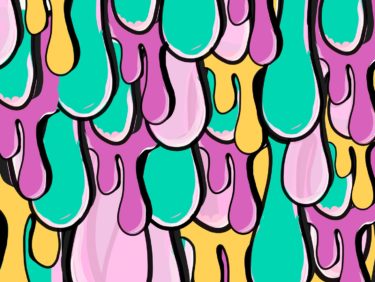 Colorful drops I - Juna Lawrence - Brainoon - Friendmade.fm - digitale Illustration
